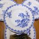 4 assiettes creuses Gien Chardons (8)