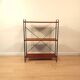 Free-Standing Rack with Wooden Shelves by A. Dekker for Tomado