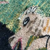 Vintage Egyptian Tapestry Ramsès Wissa Wassef circa 1960