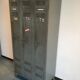 Old vintage industrial wardrobe