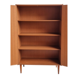 Shelf cabinet, linen, bookcase, 60s