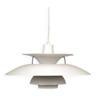White PH5 pendant light POUL HENNINGSEN Aluminum DK