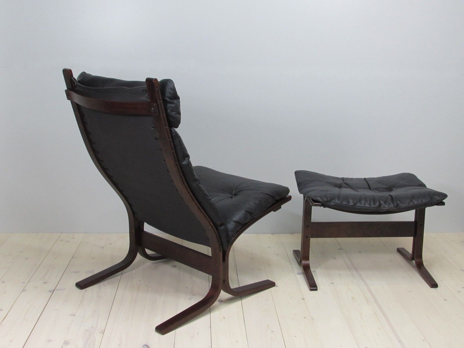 Siesta chair and footstool by Ingmar Relling for Westnova Norway - 1965