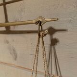 Balance vintage en laiton
