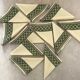 10 serviettes de table vintage 1970