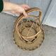 Rattan bottle holder, vintage server