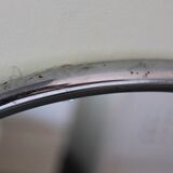 Vintage mirror in chromed metal