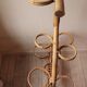 Rattan plant holder