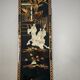 Chinese wooden paintings inlaid with stones