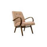 Mid Century Armchair Model 53 By J šmidek For Ton, 1960s