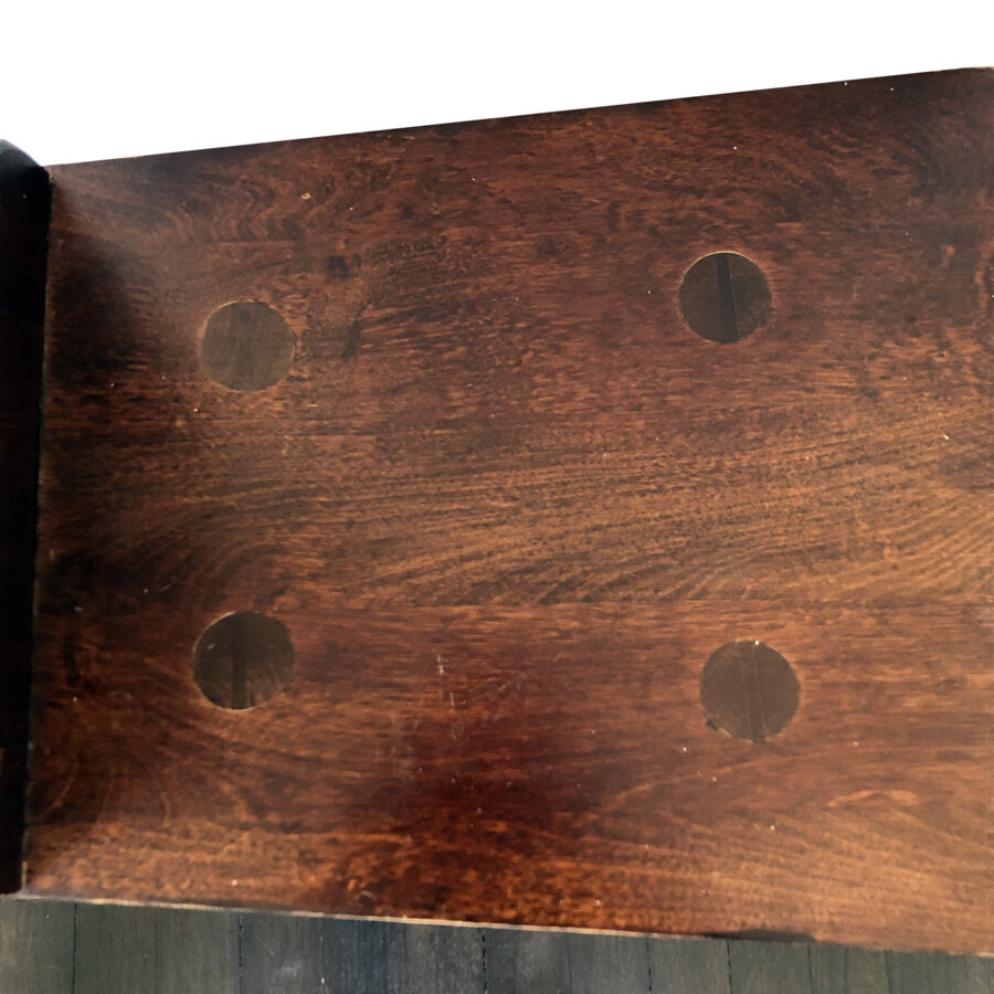 Lot de 4 chaises brutalistes vintage 50's