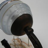 Art deco desk lamp with pen and letter holder