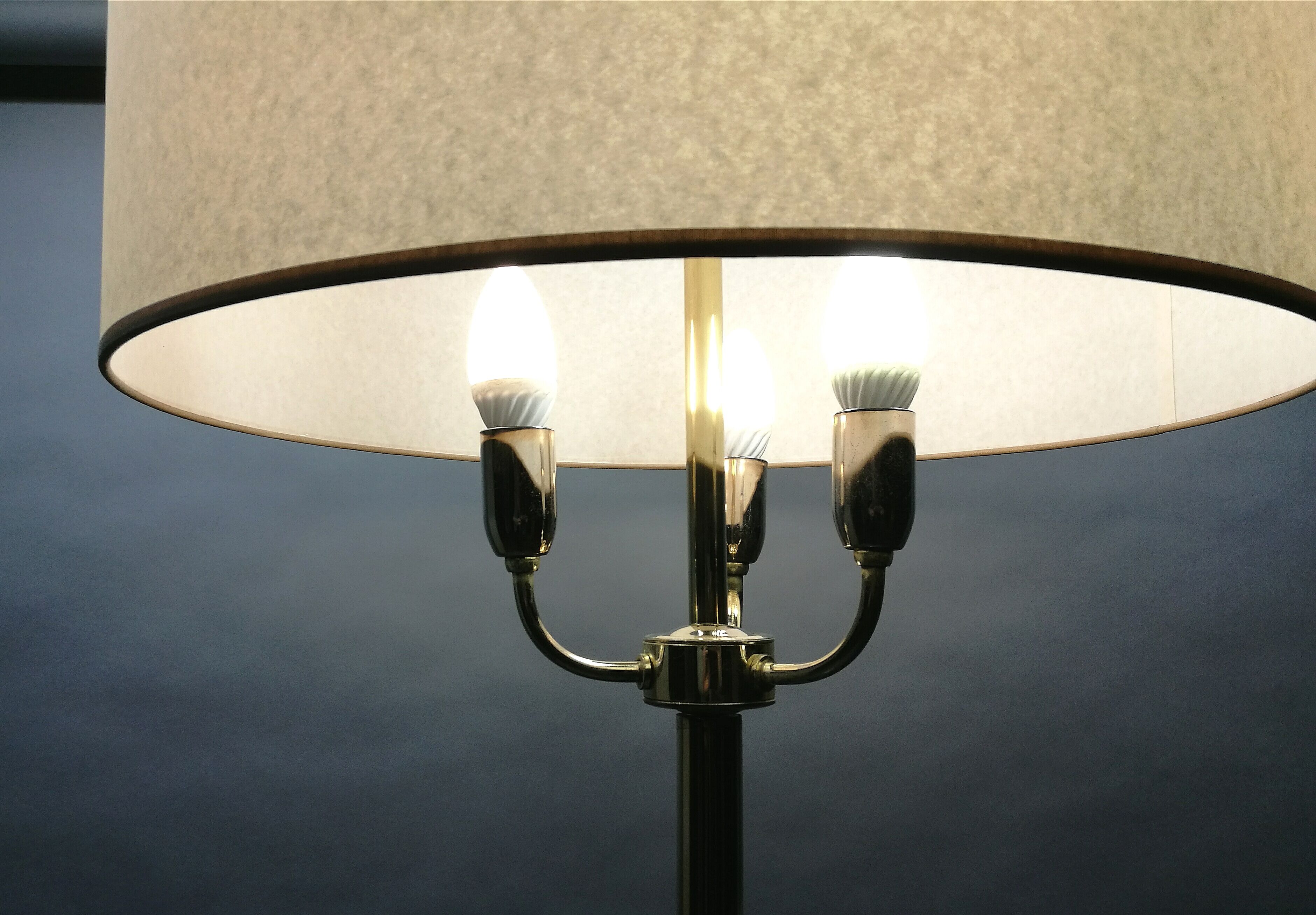 Floor lamp 70/80 gold and marble