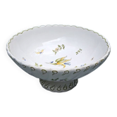 Moustier earthenware plate Atelier Ducros