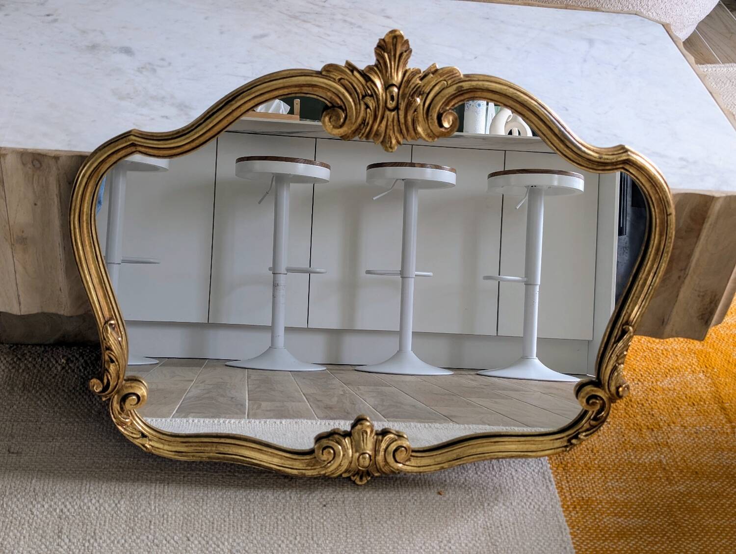 Rococo style mirror
