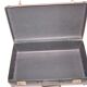 Green vintage suitcase 50s
