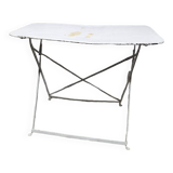 Folding garden table