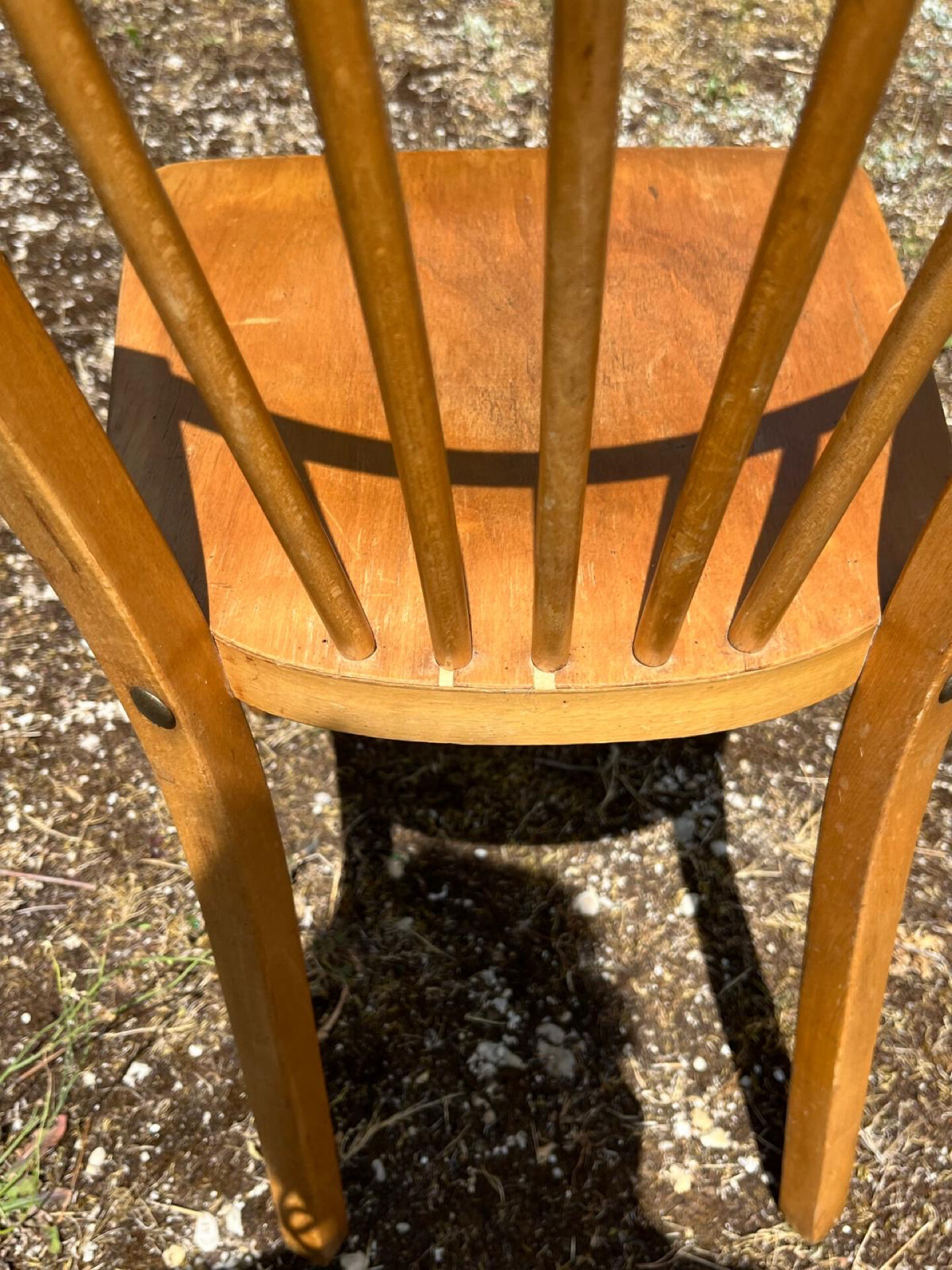 Lot de 4 chaises bistrot Baumann