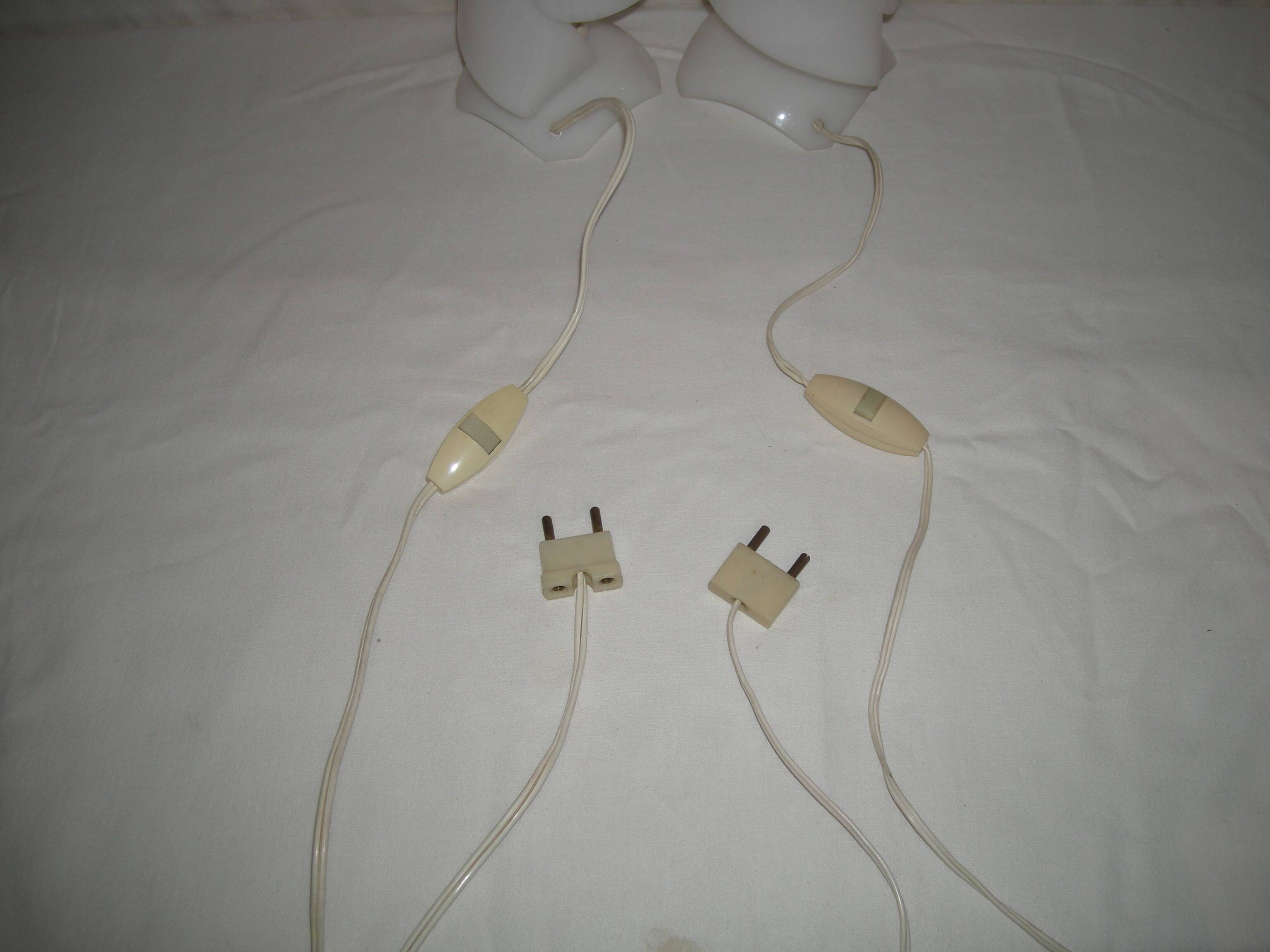 paire de lampe de chevet des années 50