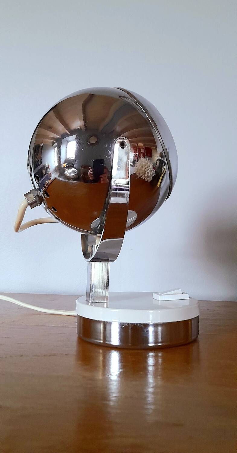 Lampe à poser,space age  eye Ball 70s