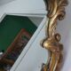Mirror XIXth gilded wood and mercury ice 61x45cm