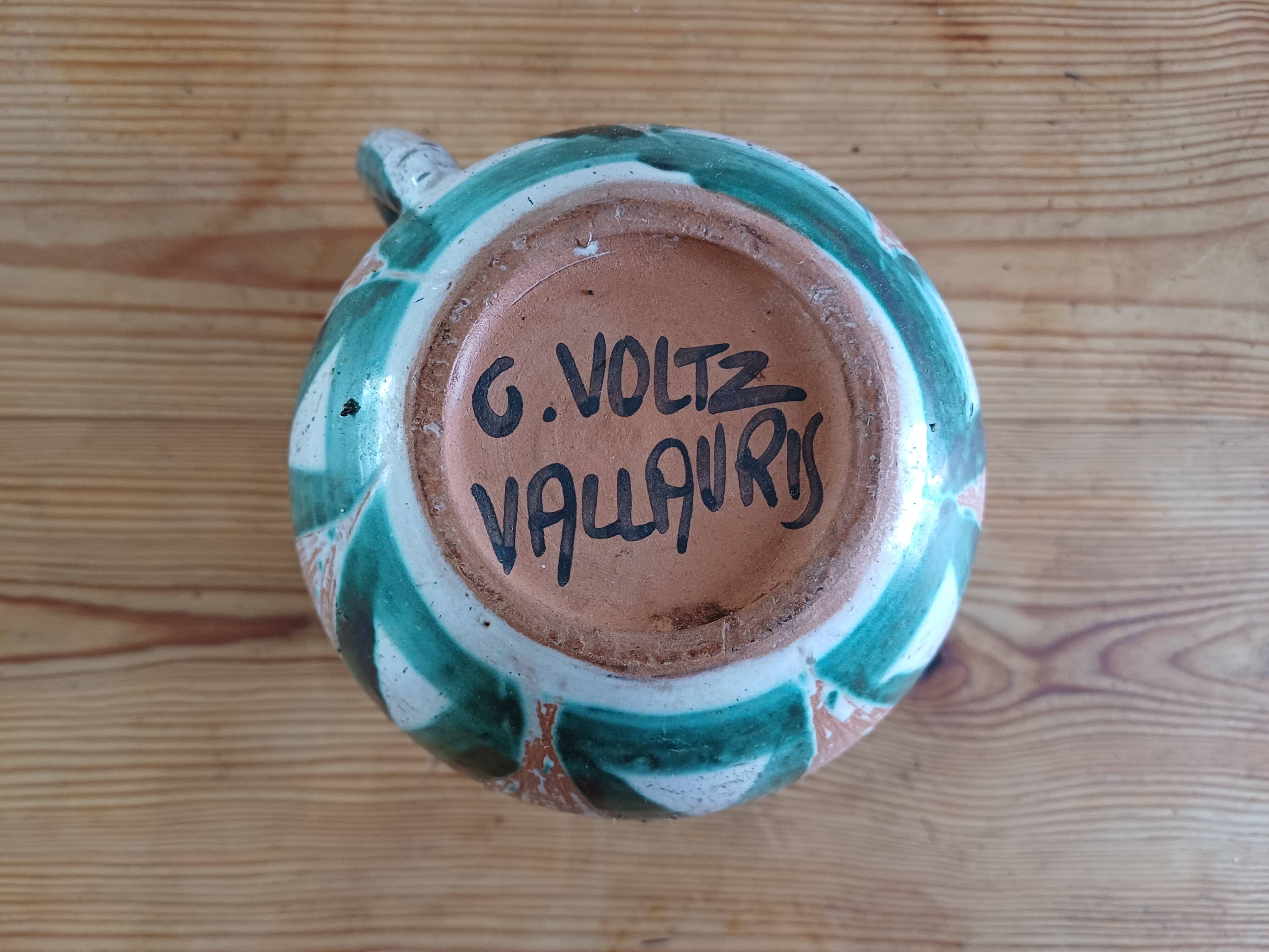 Vintage Vallauris Pitcher by G.VOLTZ