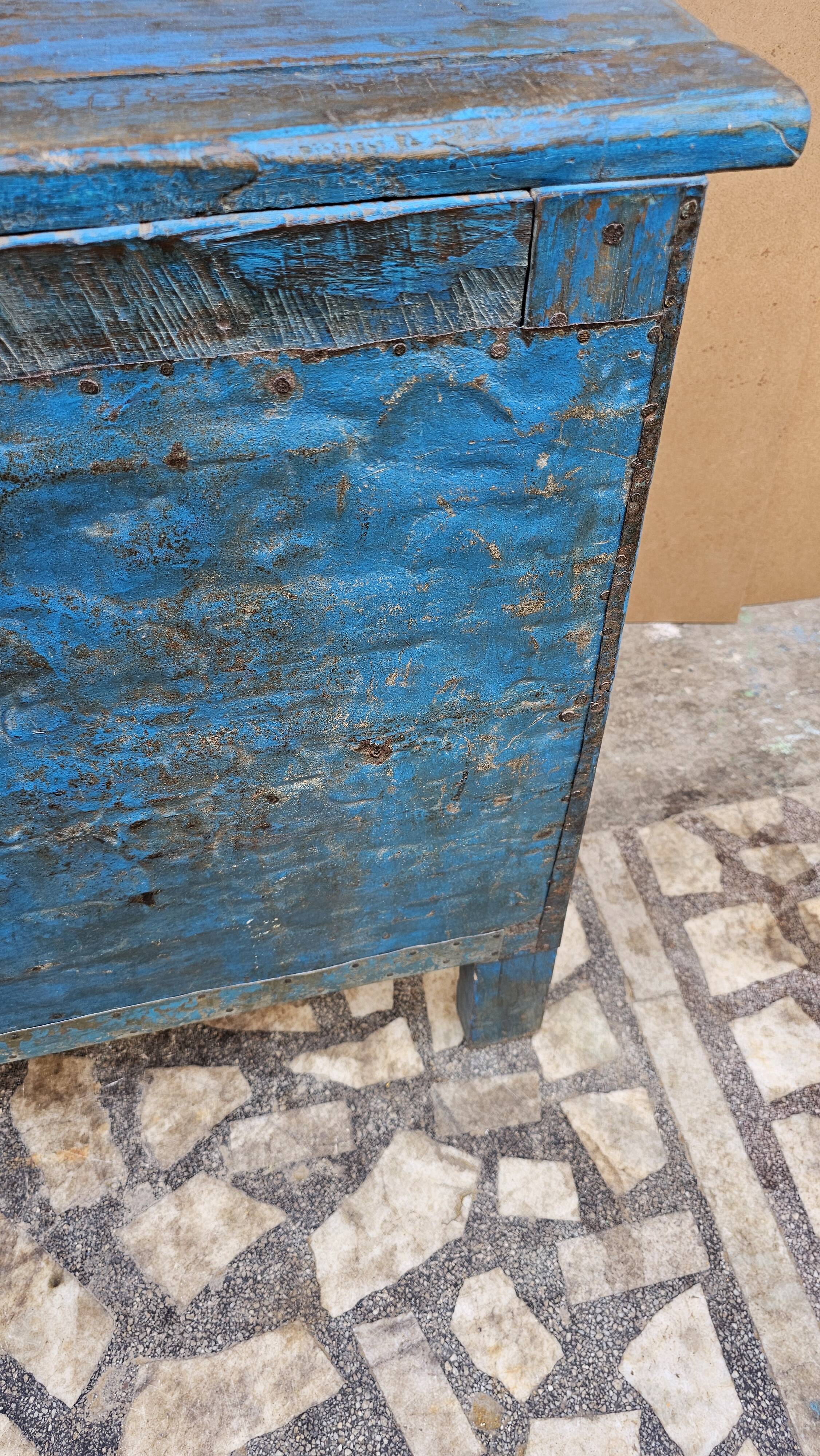 Ancien buffet en teck birman