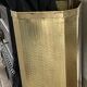 Vintage brass Italian umbrella stand
