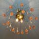 Lustre à pampilles vintage des années 70
