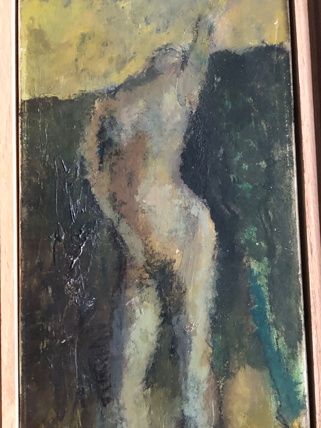 Oil on canvas signed Jacques Van Den Bussche