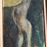 Oil on canvas signed Jacques Van Den Bussche