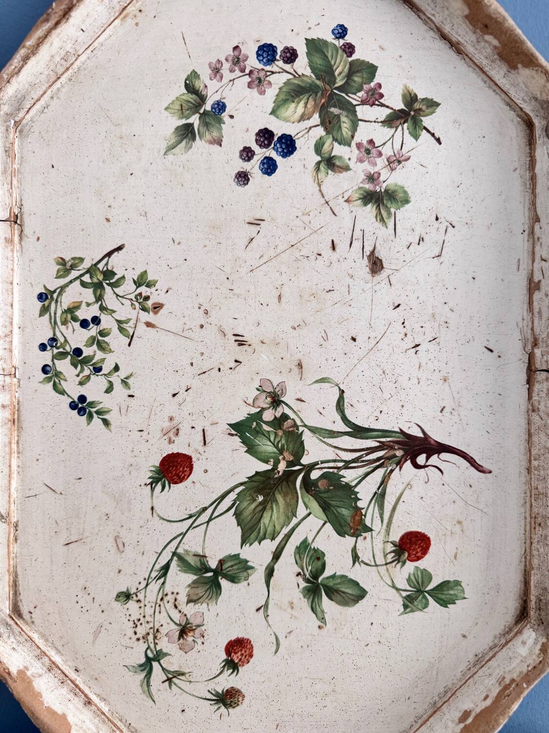 Ancien plateau en bois