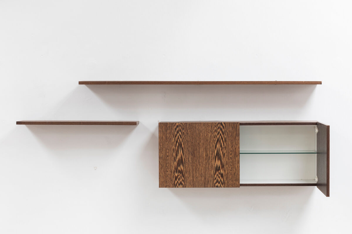 Banz Bord wall unit in wengé, the Netherlands, 1970’s