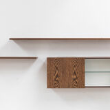 Banz Bord wall unit in wengé, the Netherlands, 1970’s