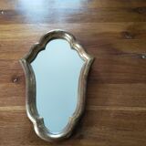 Style mirror in gilded wood
