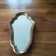 Miroir de style en bois dorè