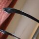 Chrome wall sconce Art Deco