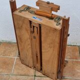 Vintage French folding field easel