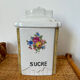Duo vintage spice jars