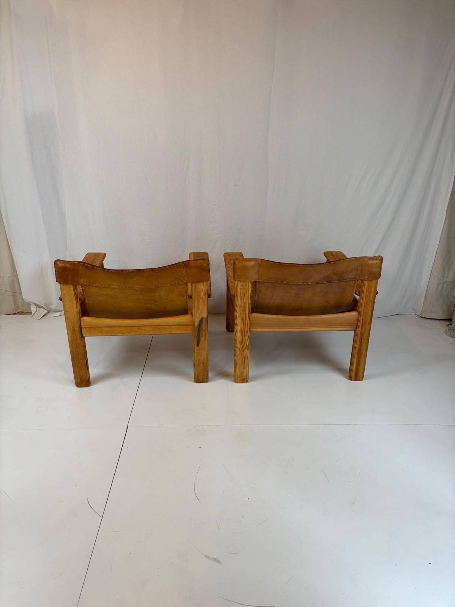 paire de fauteuils Natura de Karin Mobring-Suède 1977
