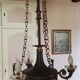 Lustre style empire 6 feux