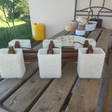 Vintage Scandinavian chandelier from the 50s and 60s.