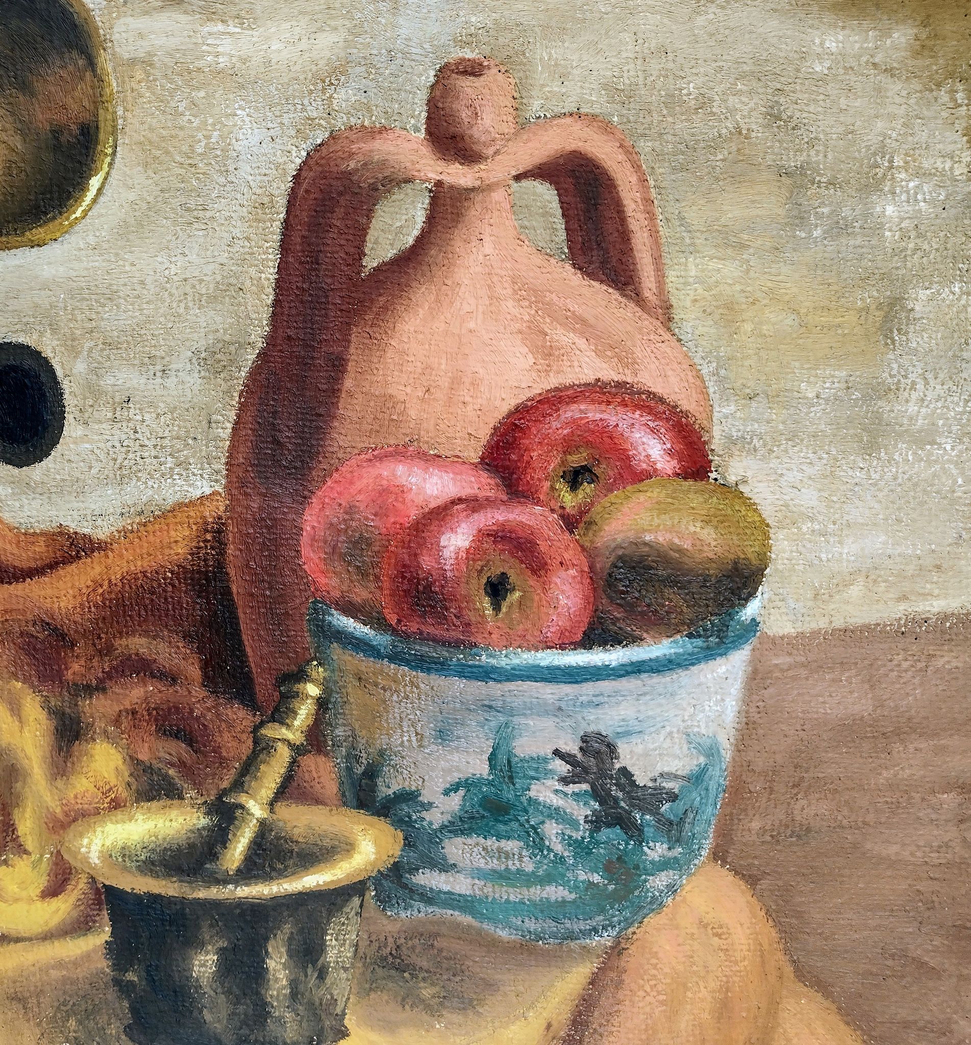 Still life oil painting by M.A. Rojo