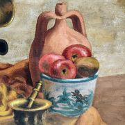 Still life oil painting by M.A. Rojo
