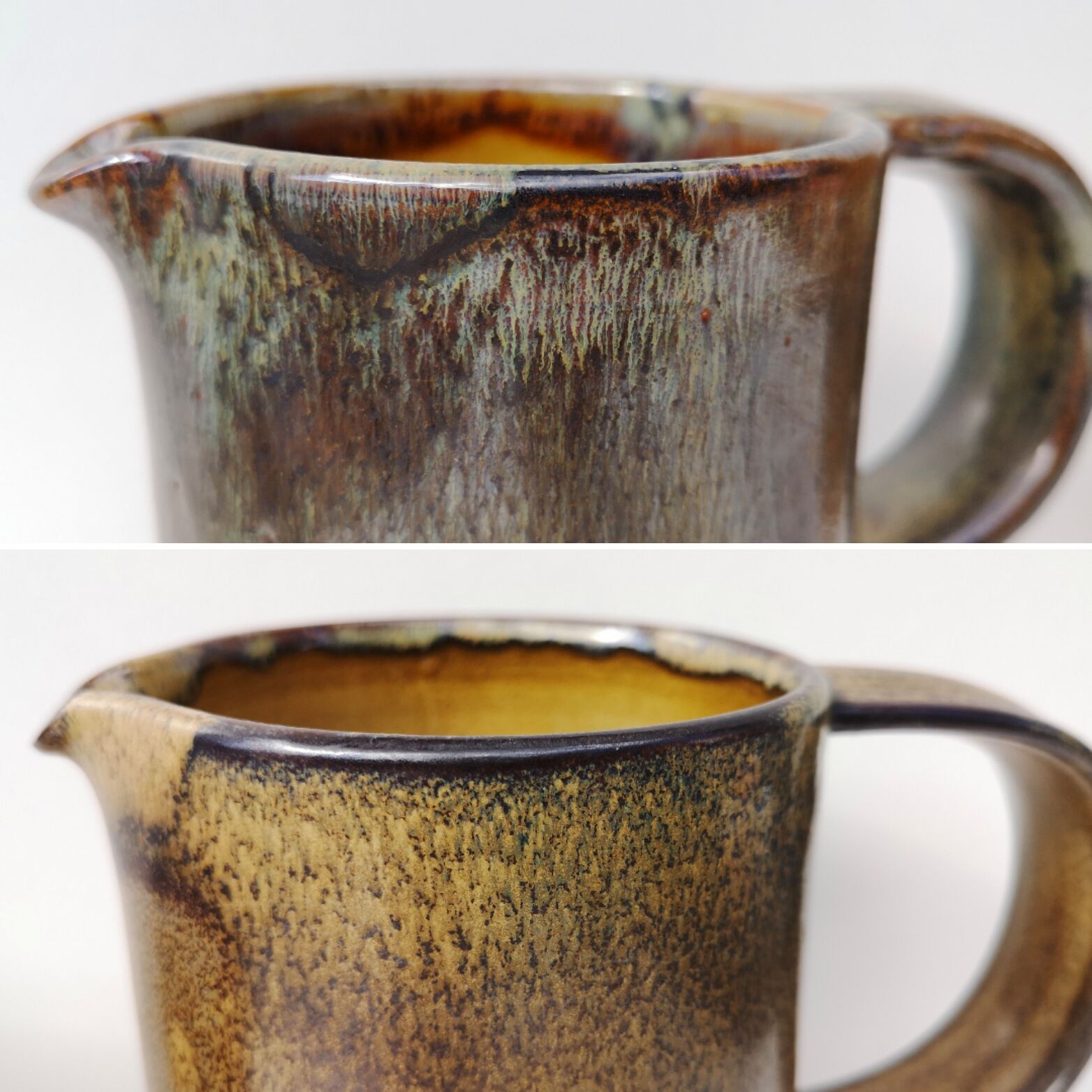 Vintage stoneware pitchers