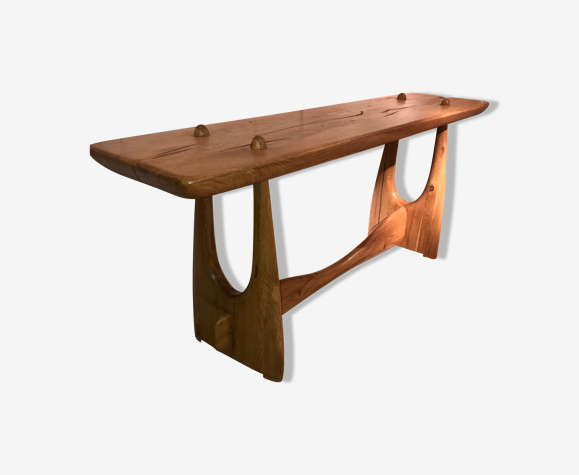 Console en chêne