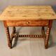 Louis XIII Writing Table with Rosary Feet