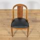 Art Deco Dining Chairs Gondola, Rene Melin, France, 1930s, Set of 6