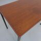 Vintage Teak and Steel Desk, Denmark, 1960s