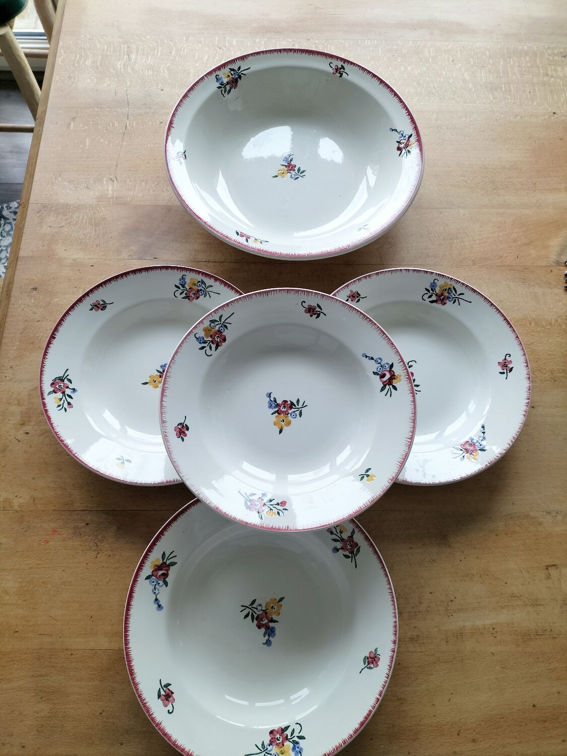 Sarreguemines Diguoin plates